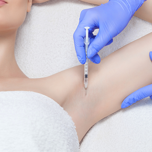 underarm sweating treatment Dubai